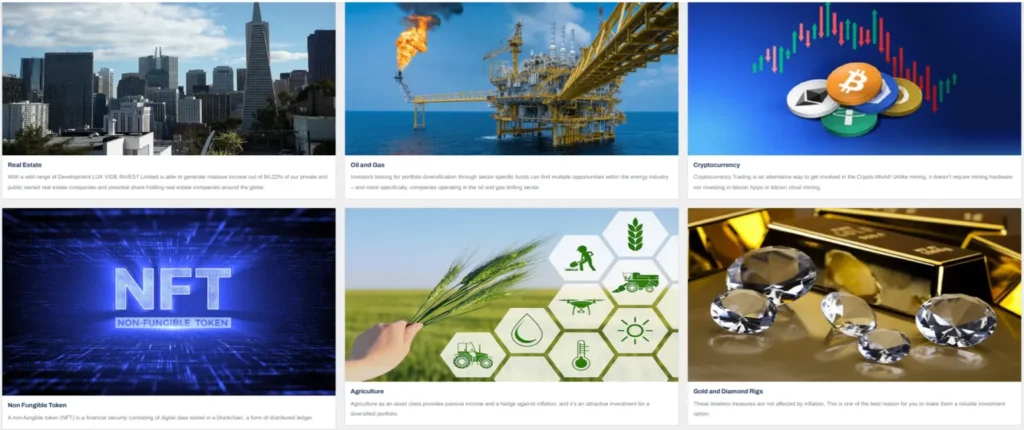 LUX VIDE INVEST 1 скрин