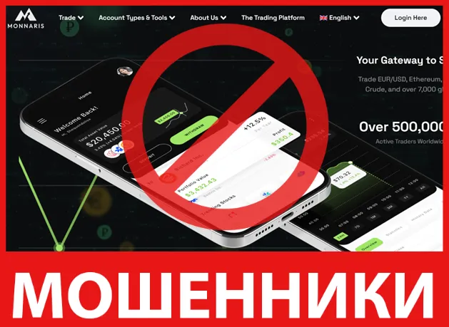 Monnaris лицевая сторона скрин