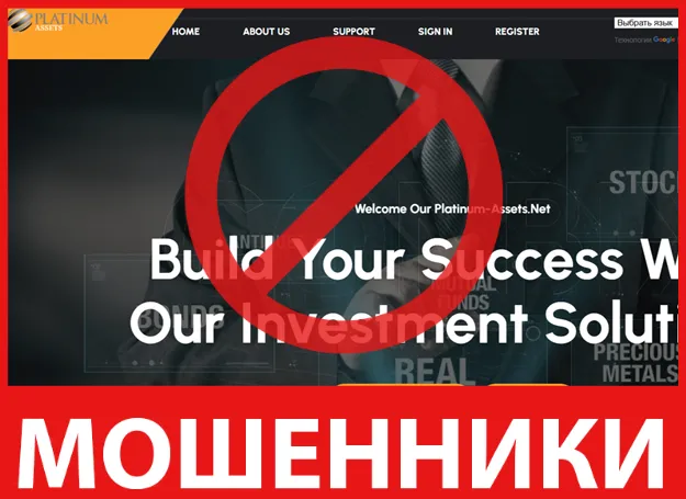 Platinum-assets лицевая сторона скрин