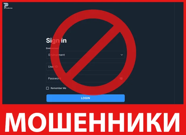 Profile Hub лицевая сторона скрин