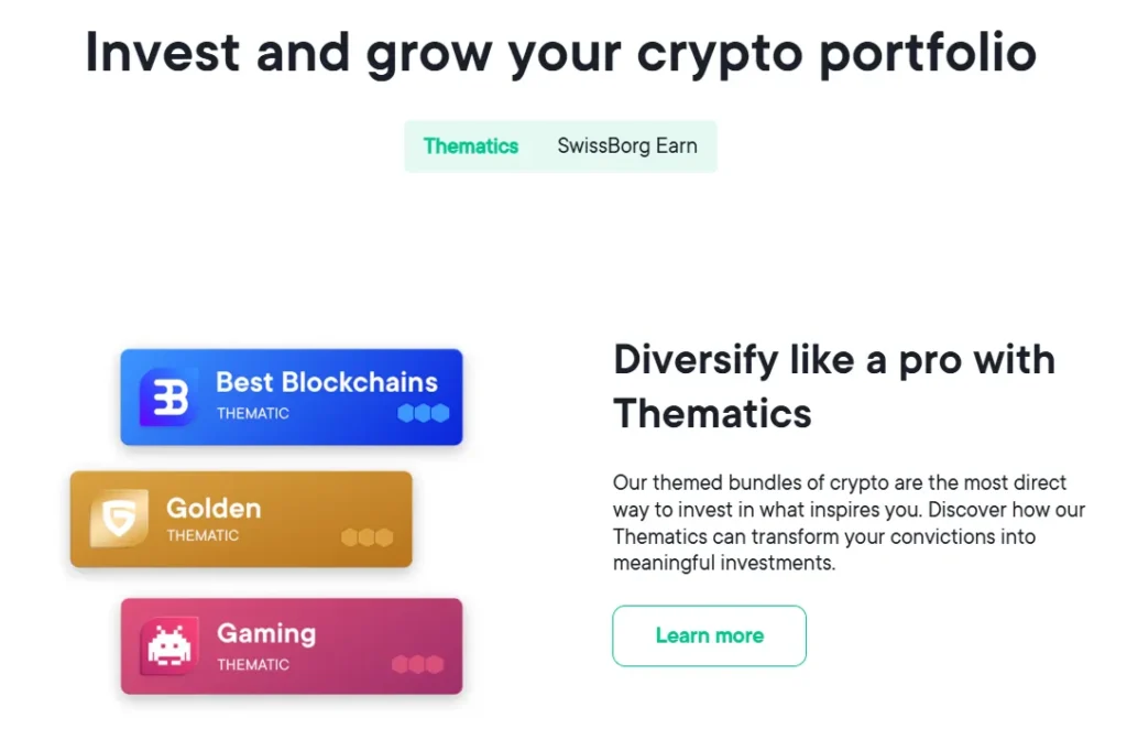 SwissBorg 2 скрин