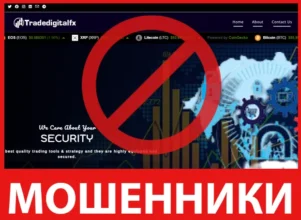 Tradedigitalfx лицевая сторона скрин