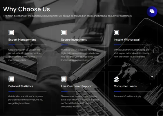 Trustiq Capital 2 скрин