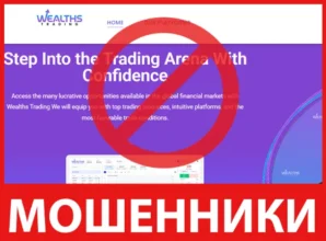 Wealths Trading лицевая сторона скрин