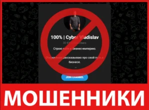 100% Cyber Vladislav лицевая сторона скрин