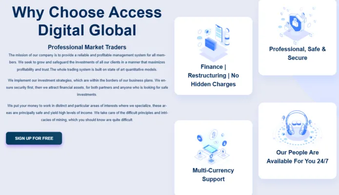 Access Digital Global 2 скрин