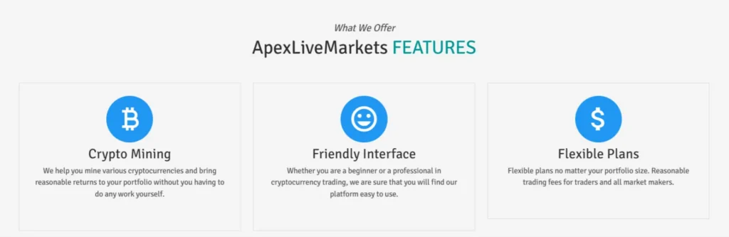ApexLiveMarkets 1 скрин