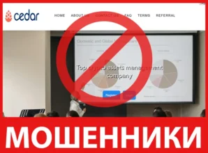 Cedareserve лицевая сторона скрин