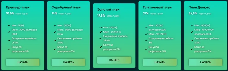 Greengage Capital 2 скрин