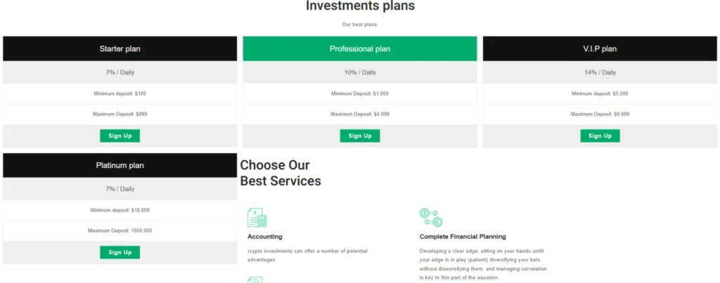 Topasset Holdings 2 скрин