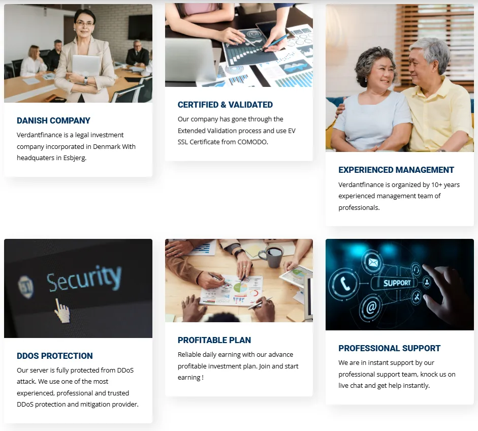 Verdantfinance 1 скрин