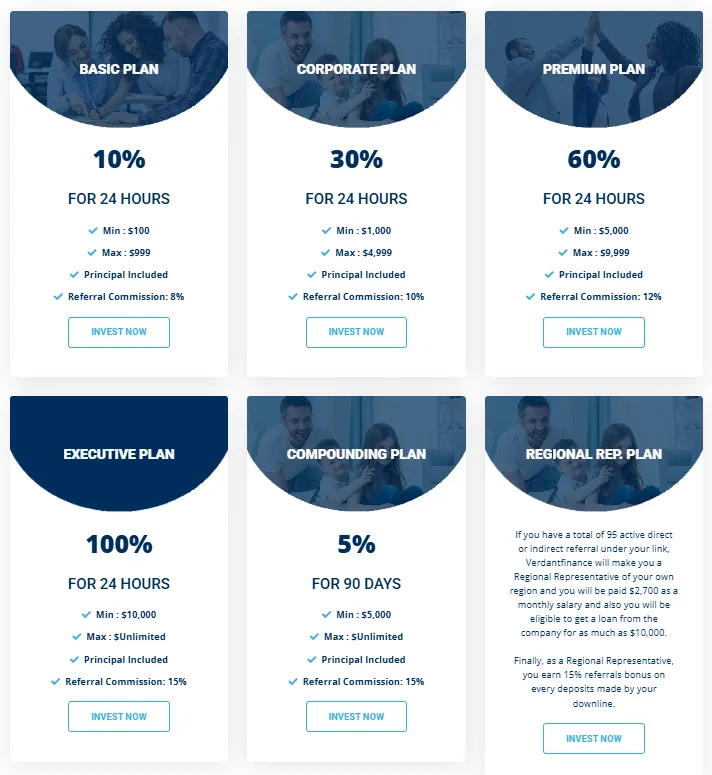 Verdantfinance 2 скрин