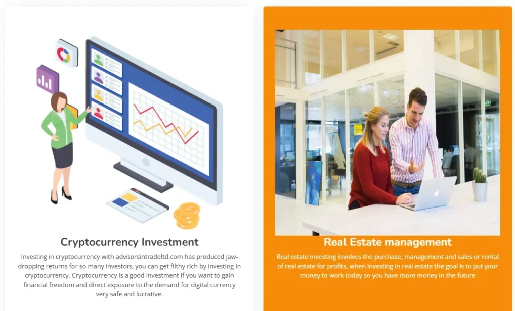 Advisorsintradeltd 1 скрин