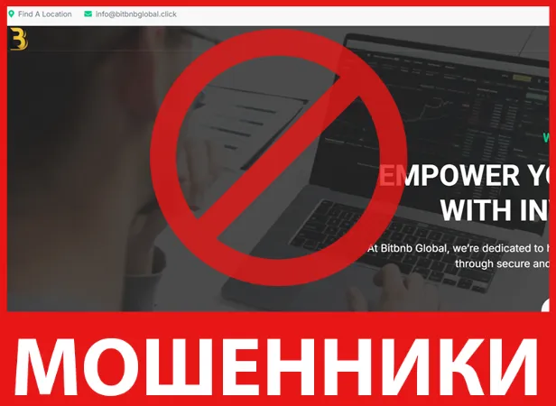 Bitbnb Global лицевая сторона скрин