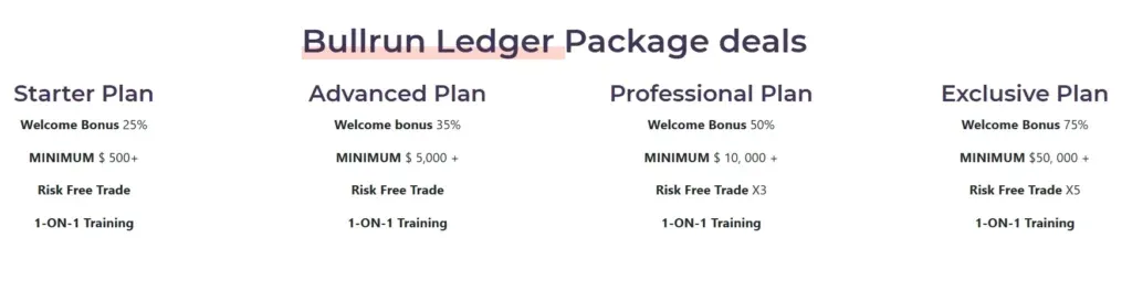 BullRun Ledger 2 скрин