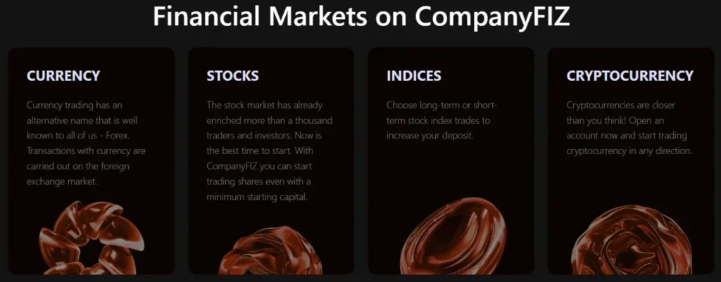 CompanyFIZ 1 скрин