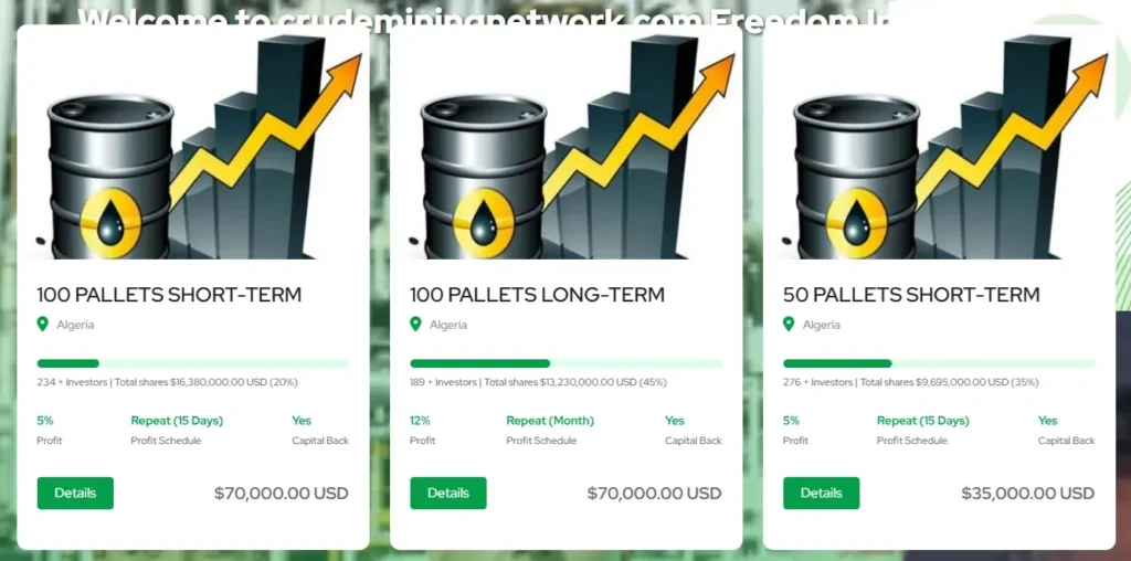CrudeMiningNetwork 2 скрин