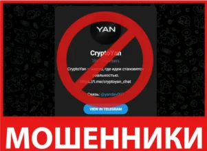 CryptoYan лицевая сторона скрин