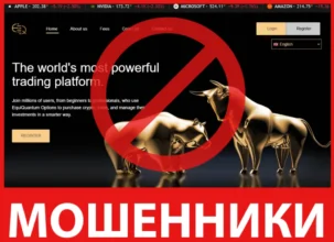 EquiQuantum Options лицевая сторона скрин