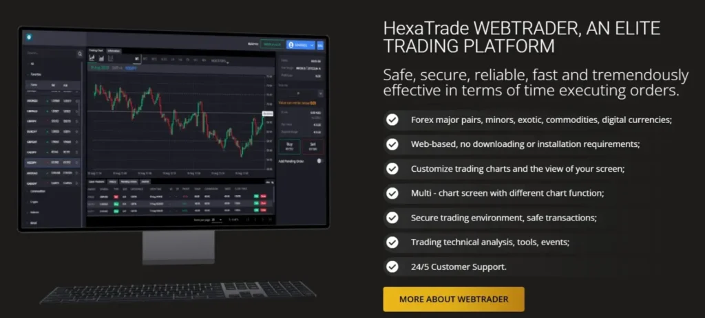 HexaTrade 2 скрин