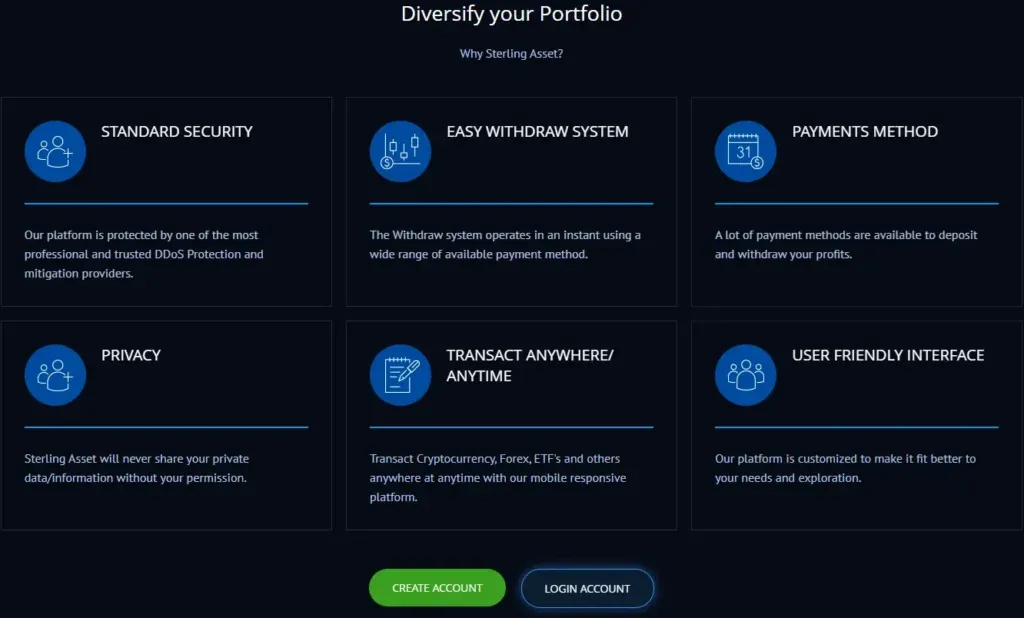 Sterling Asset 2 скрин