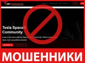 Tesla Investments Inc лицевая сторона скрин