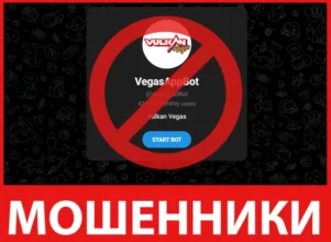VegasAppBot лицевая сторона скрин