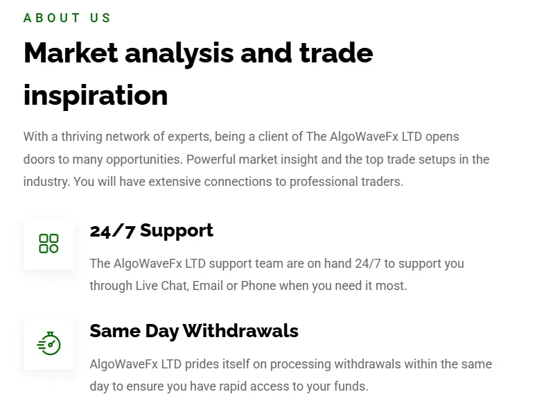 AlgoWaveFx LTD 2 скрин