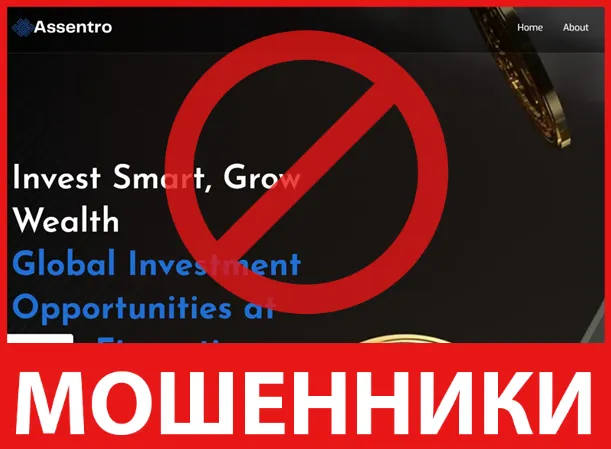 Assentro лицевая сторона скрин