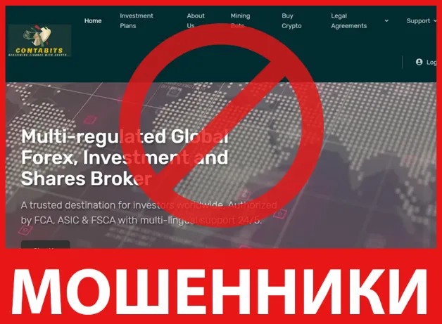 Contabits лицевая сторона скрин