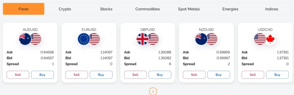 CopyEx Market 1 скрин