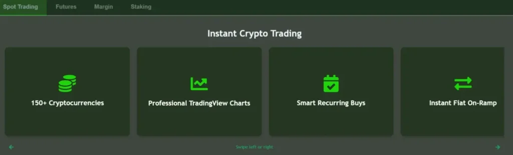 Core Crypto Exchange 1 скрин