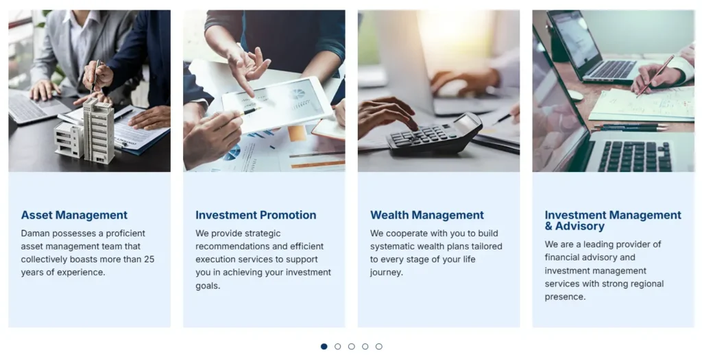 Daman Investments 1 скрин