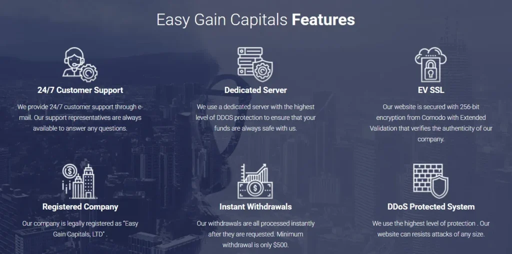 Easy Gain Capitals 1 скрин