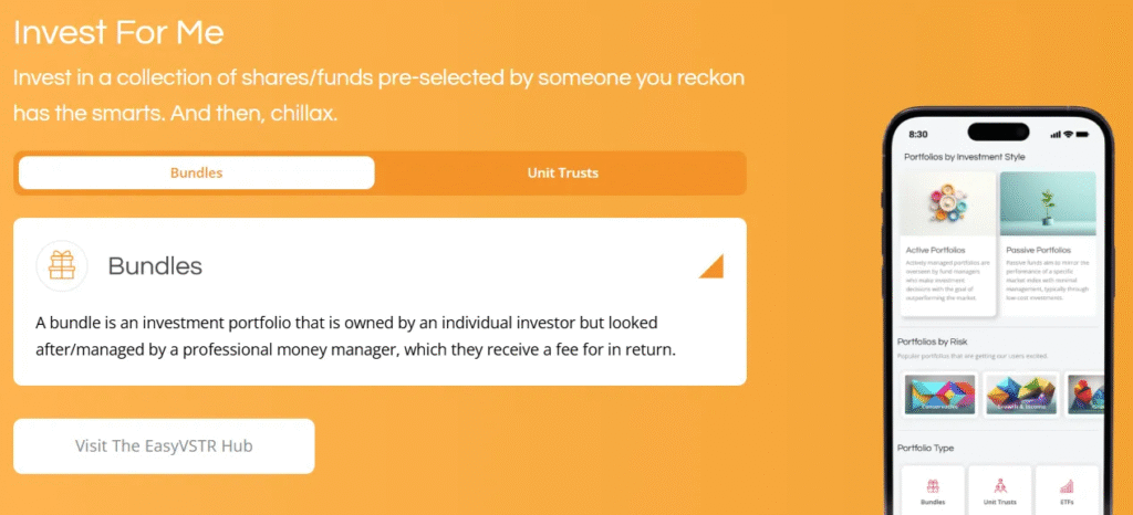 EasyEquities 2 скрин