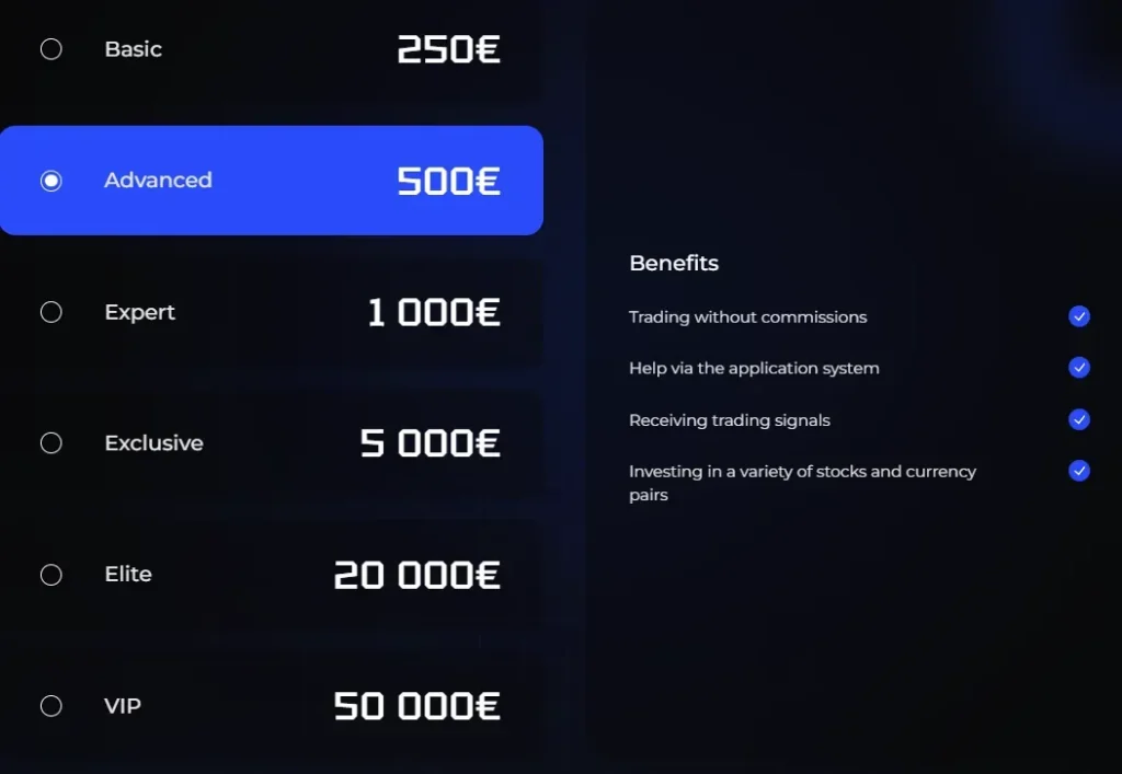 Finance AS 2 скрин