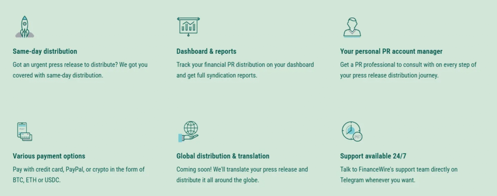 Financewire 1 скрин