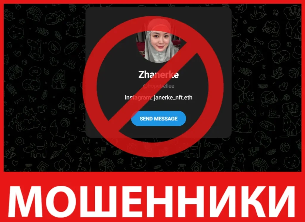 Janerke Nft Eth лицевая сторона скрин