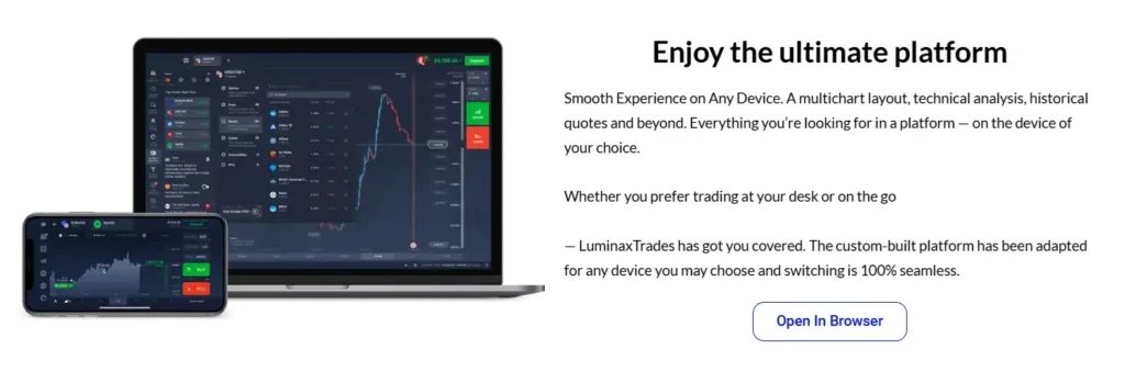 LuminaxTrades 1 скрин