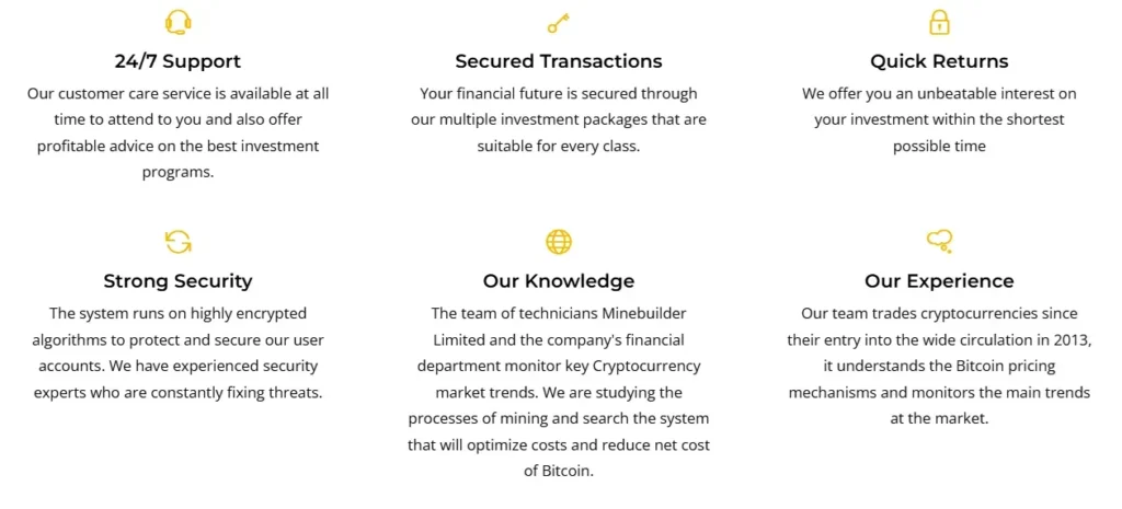 Minebuilders Limited 1 скрин