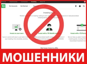 TD лицевая сторона скрин