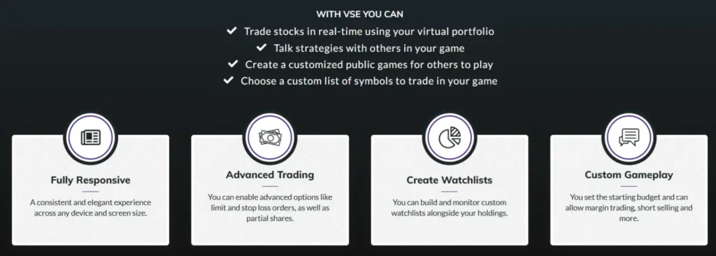 Virtual Stock Exchange 1 скрин