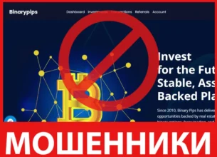 Binary Pips лицевая сторона скрин