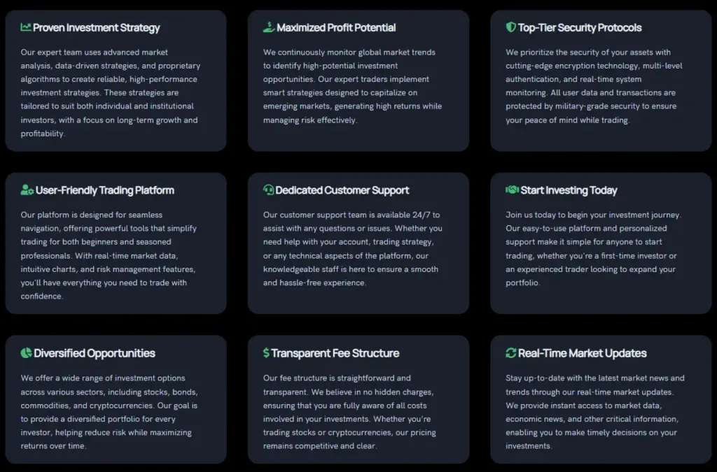 CRESCALE investment group 2 скрин