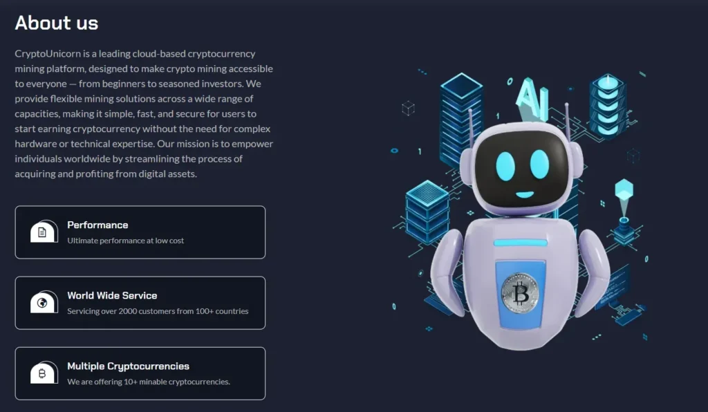 CryptoUnicorn 1 скрин