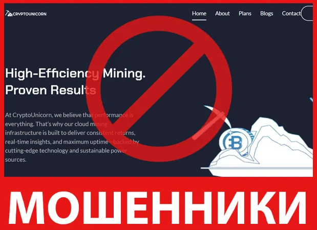 CryptoUnicorn лицевая сторона скрин