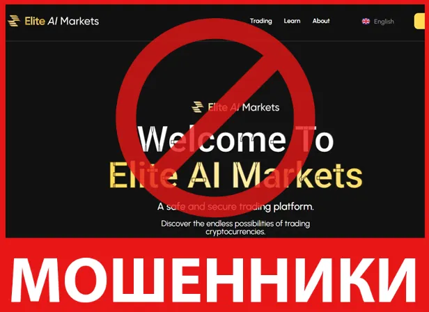Elite AI Markets лицевая сторона скрин