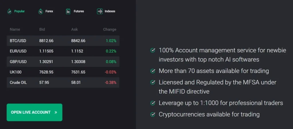 Holding Navigators 1 скрин