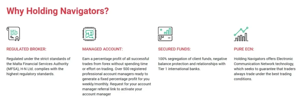 Holding Navigators 2 скрин