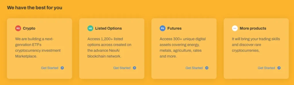 NexAi Limited 1 скрин